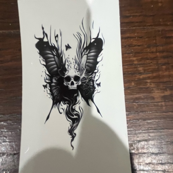 Skull Tattoo Sticker - Picture 9 of 16